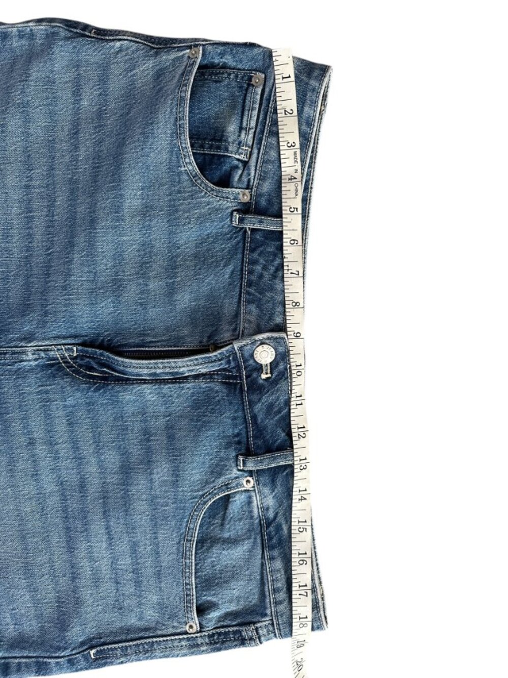 Reitmans Denim Maxi Skirt | Size 32 | High-Rise - Picture 3 of 12